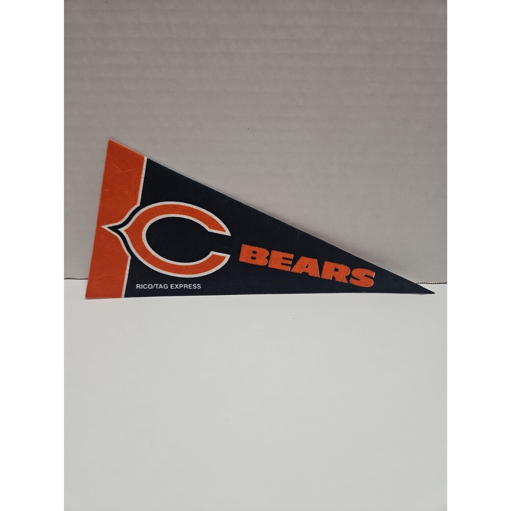 Chicago Bears NFL mini felt flag